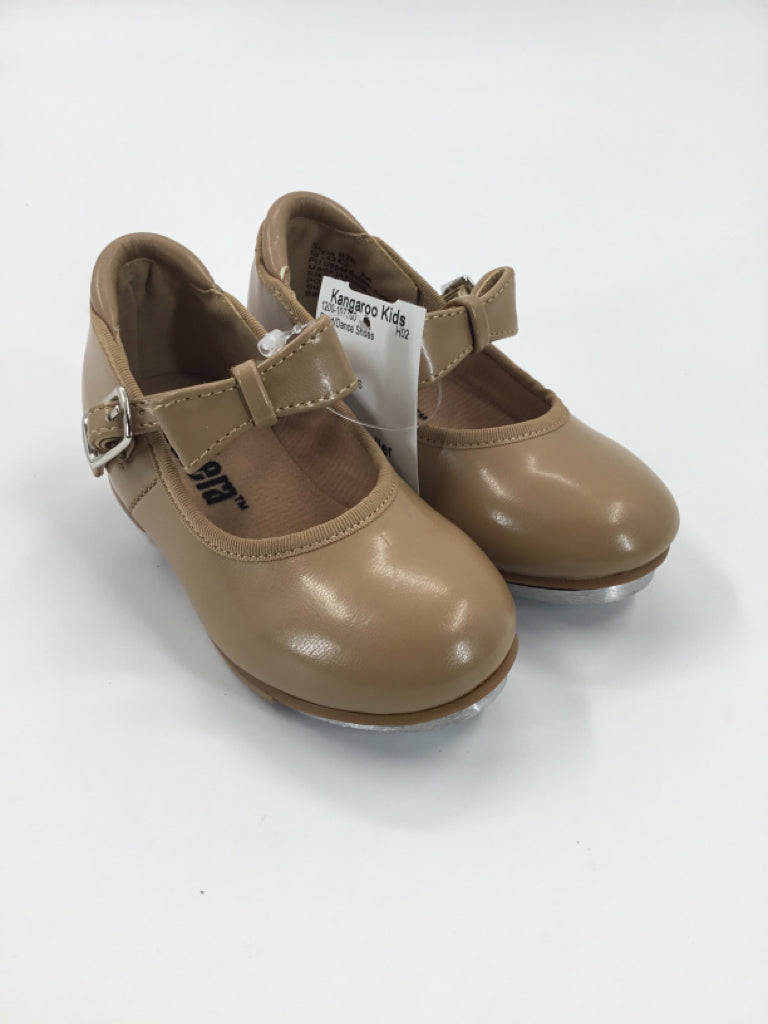 Balera Child Size 9 Toddler Tan Sport/Dance Shoes