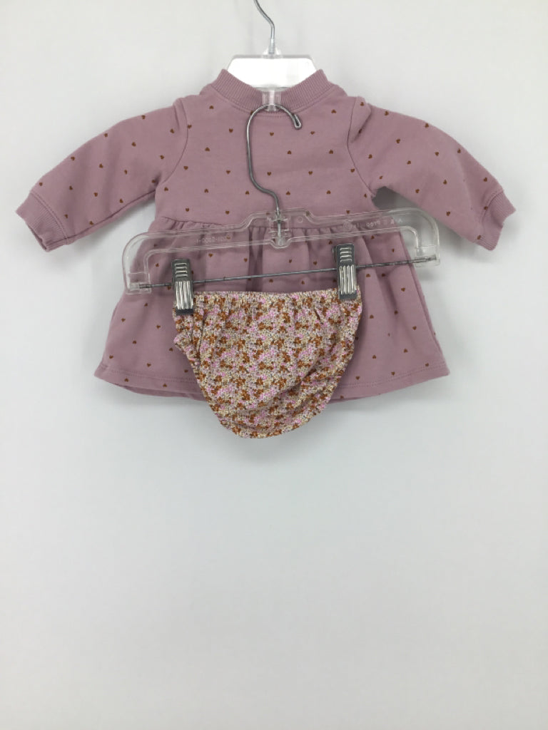 Carter's Child Size Newborn Pink Dress - girls