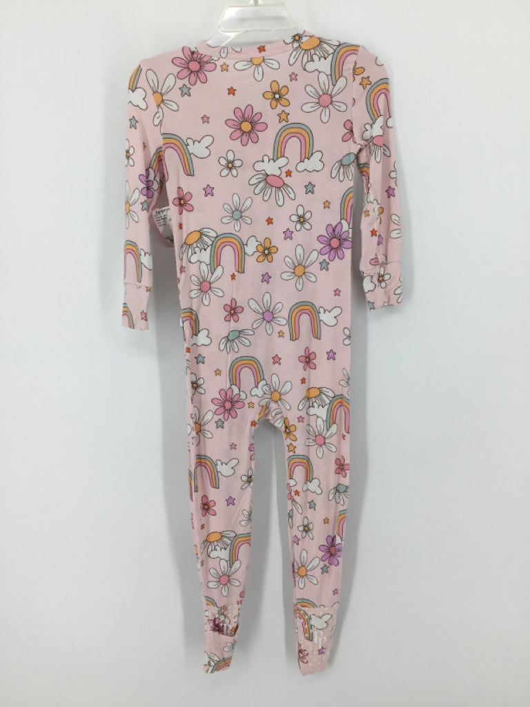 Posh Peanut Child Size 18-24 Months Pink Pajamas - girls