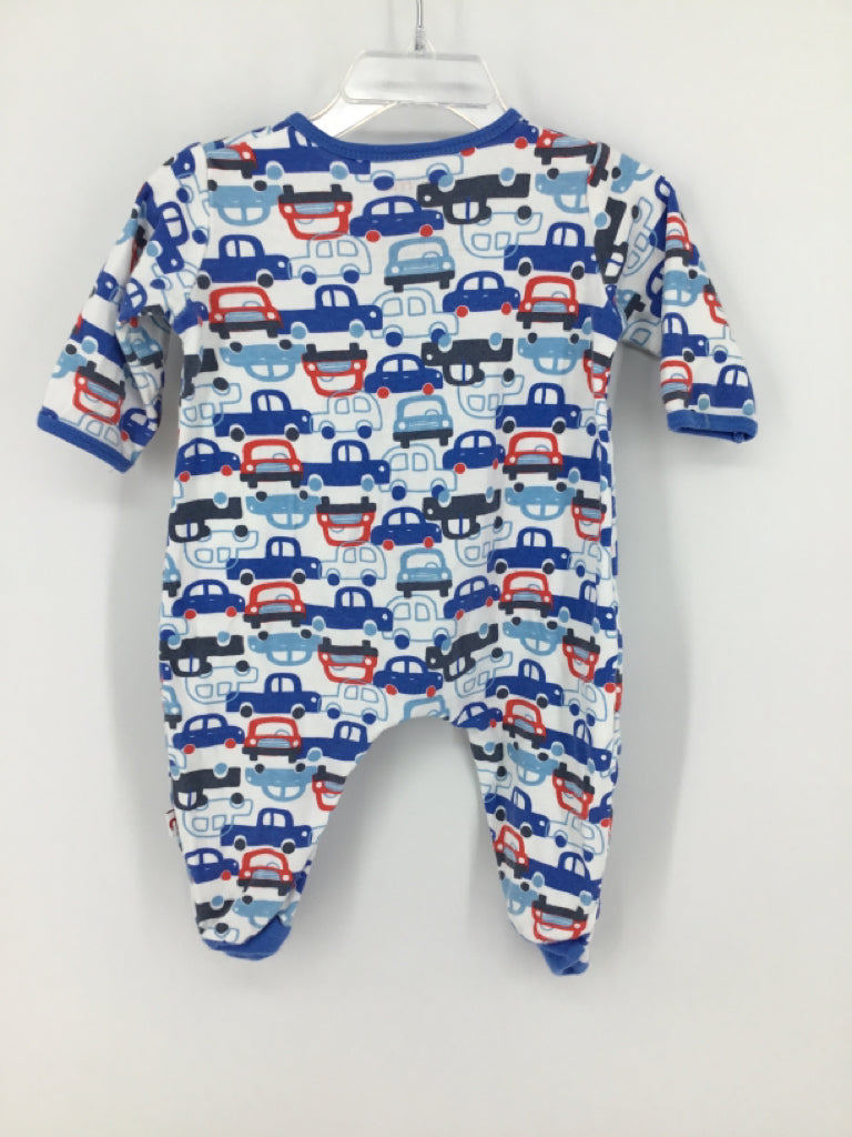 E=MC2 by Magnetic Me Child Size 6 Months Blue Sleepers