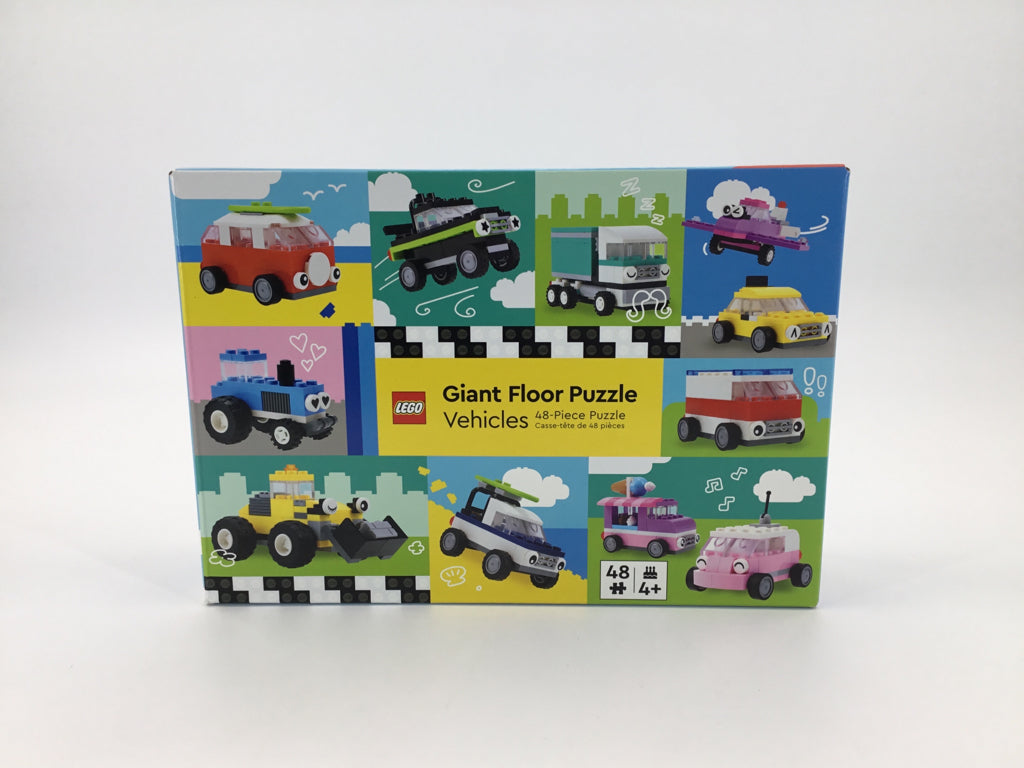 Lego Giant Floor Puzzle - Vehicles - 48 pcs
