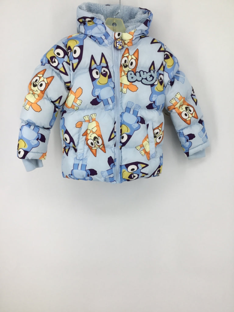 Bluey Child Size 6 Blue Character Outerwear - boys