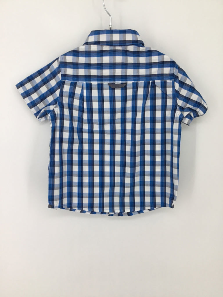 Joe's Child Size 4 Blue Plaid Shirt - boys