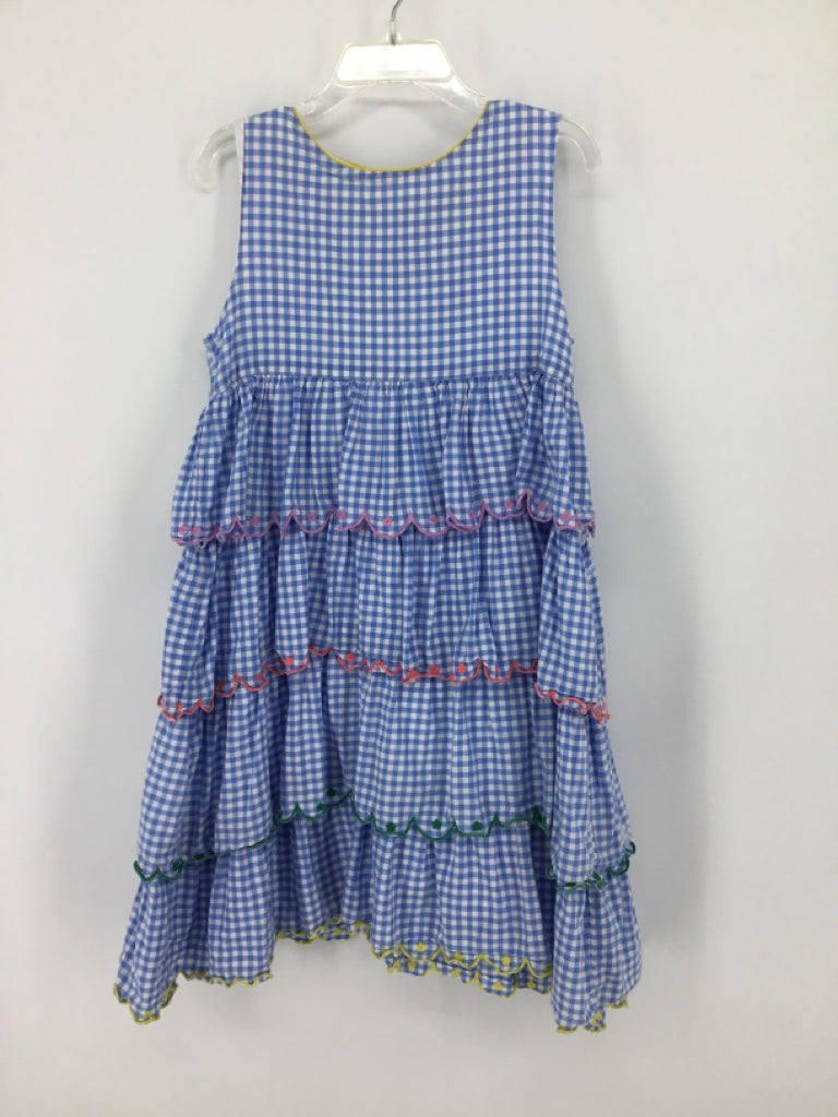 Mini Boden Child Size 7 Blue Dress - girls