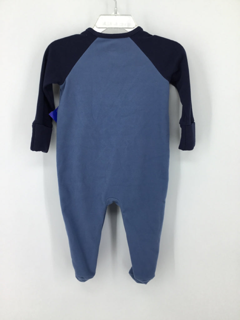 Baby Gap Child Size 3-6 Months Blue Solid Outfit - boys