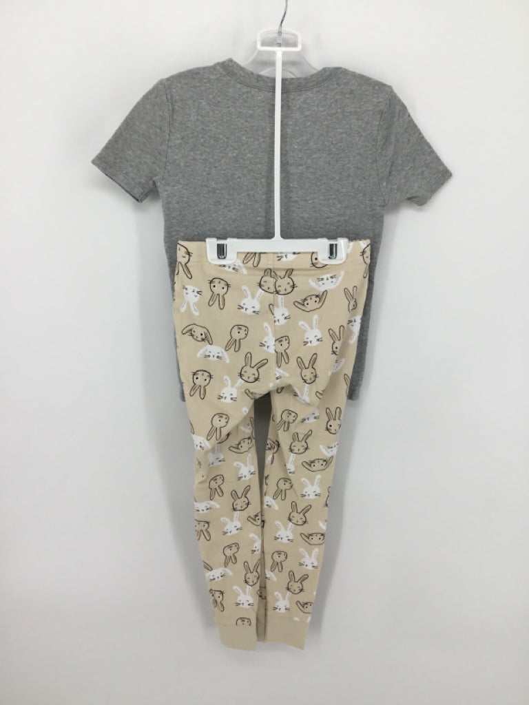 Old Navy Child Size 8 Gray Easter Pajamas
