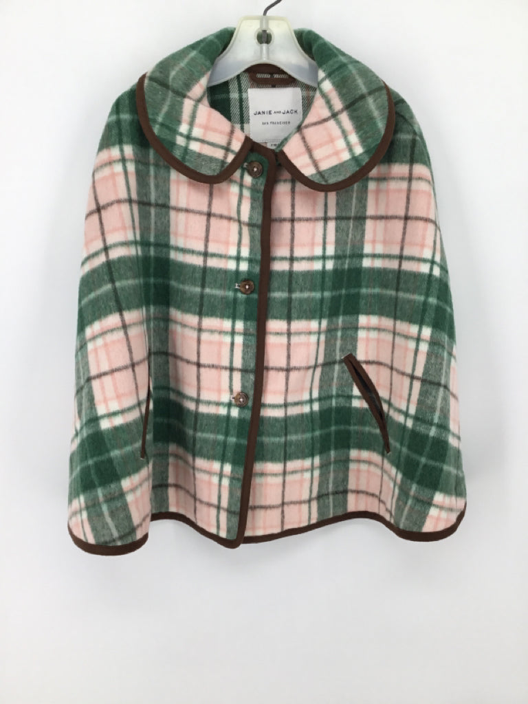 Janie and Jack Child Size 7 Green Outerwear - girls