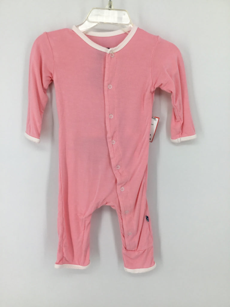 Kickee Kids Child Size 3-6 Months Pink Pajamas - girls