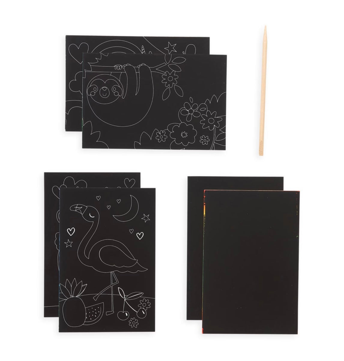 Ooly - Funtastic Friends Scratch and Scribble Art Kits