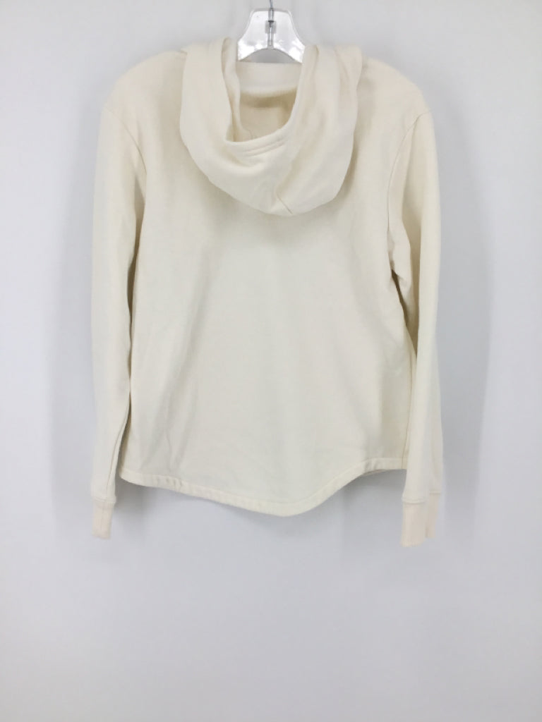 The North Face Child Size 10 Cream Sweatshirt - girls