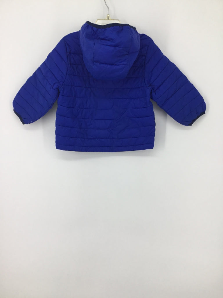 jumping beans Child Size 18 Months Blue Solid Outerwear - boys
