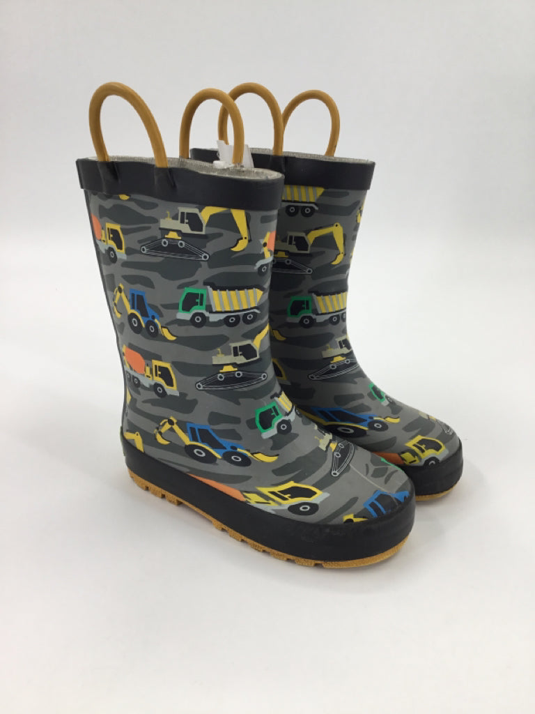 Western Chief Child Size 9 Toddler Gray Rain/Snow Boots