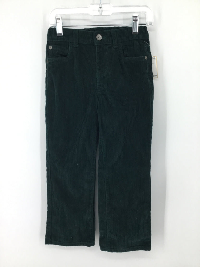 Childrens Place Child Size 5 Green Solid Pants - boys