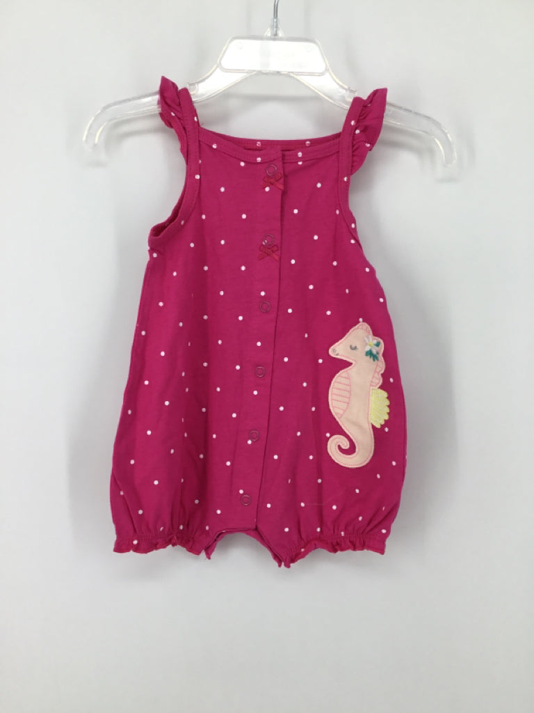 Carter's Child Size 3 Months Pink Outfit - girls