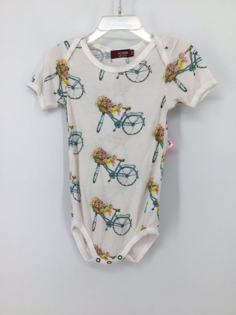 Milkbarn Child Size 12-18 Months White Onesie