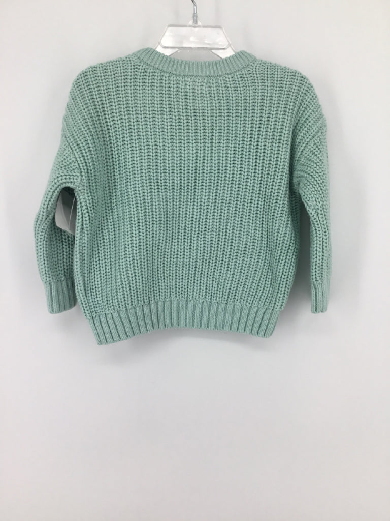 Cat & Jack Child Size 12 Months Blue Easter Sweater