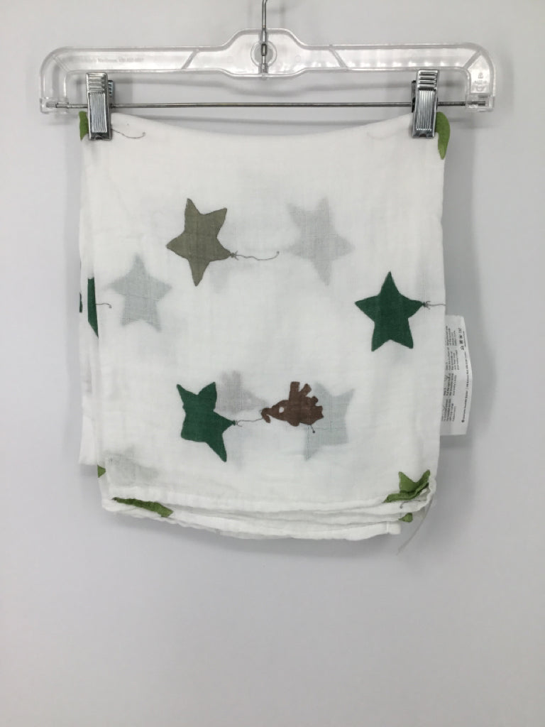 Upsimples Green Stars Blanket