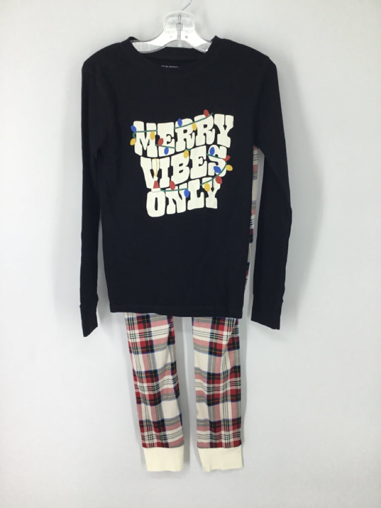 Old Navy Child Size 10 Black Christmas Pajamas