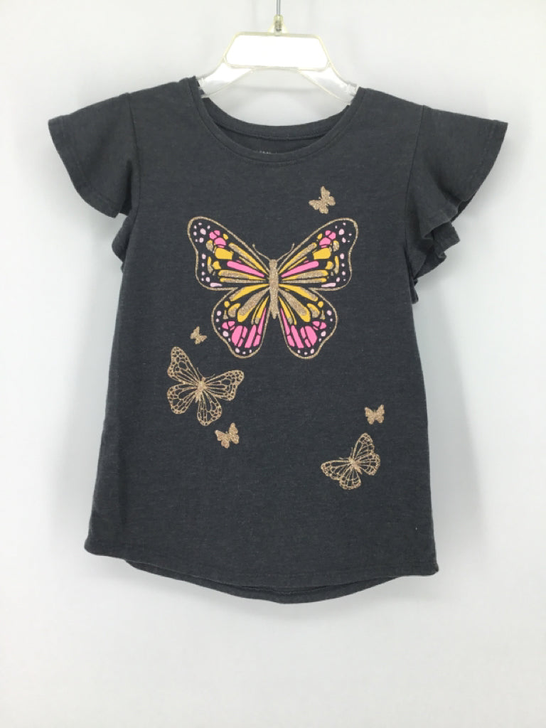jumping beans Child Size 5 Gray T-shirt - girls