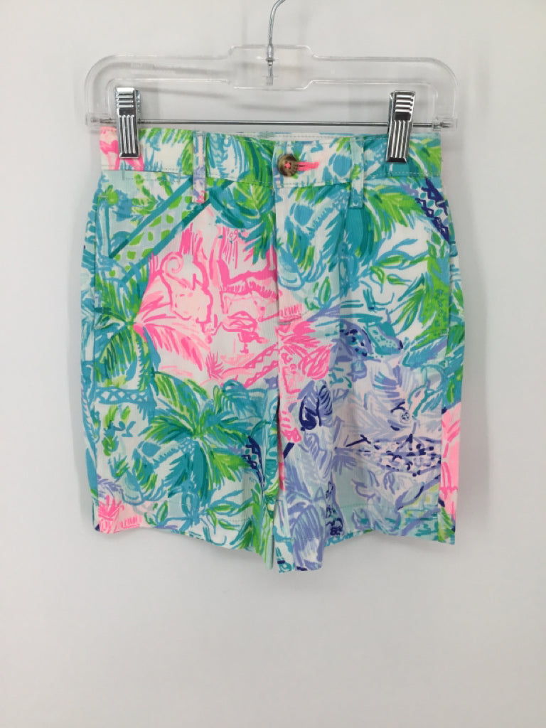 Lilly Pulitzer Child Size 2 Blue Print Shorts - boys