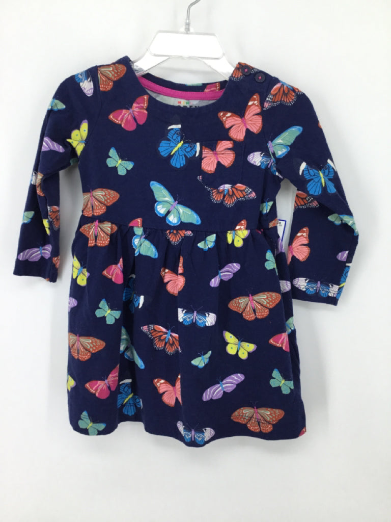 Mini Boden Child Size 12-18 Months Navy Dress - girls
