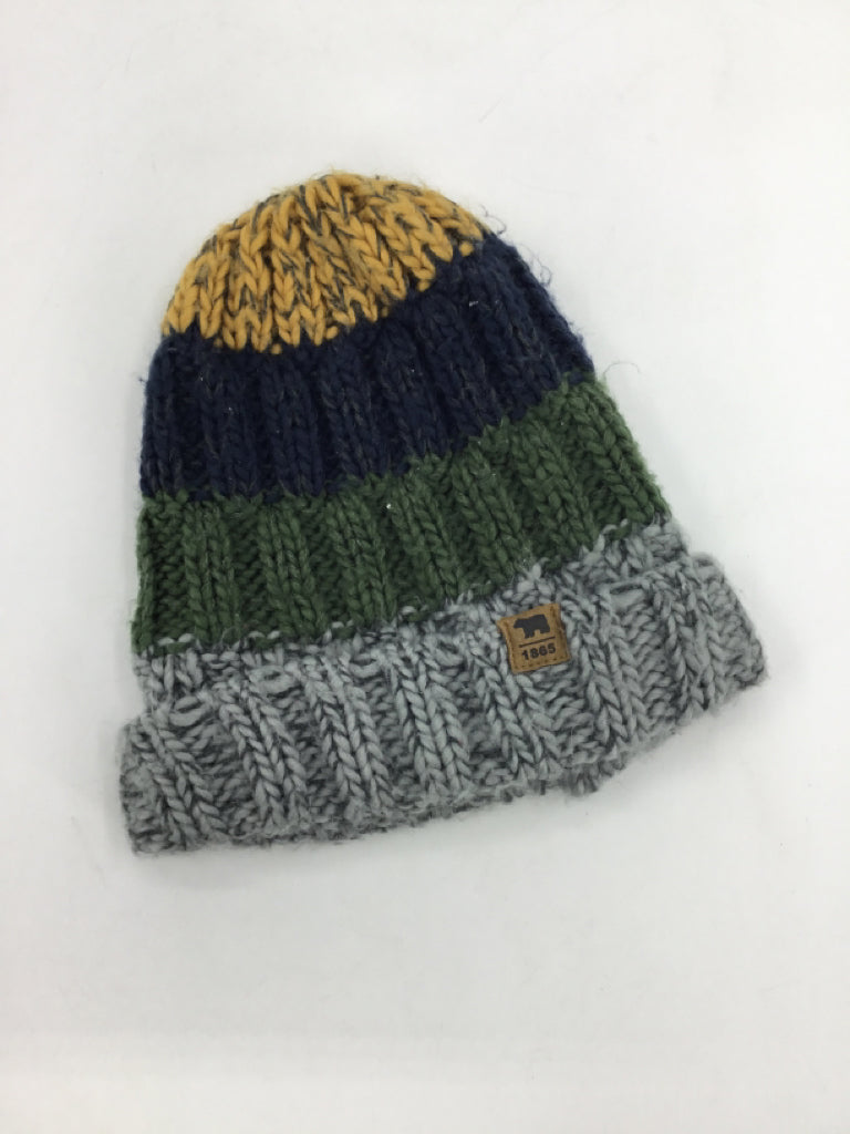 Carter's Child Size 2 Multi-Color Stripe Hats - boys