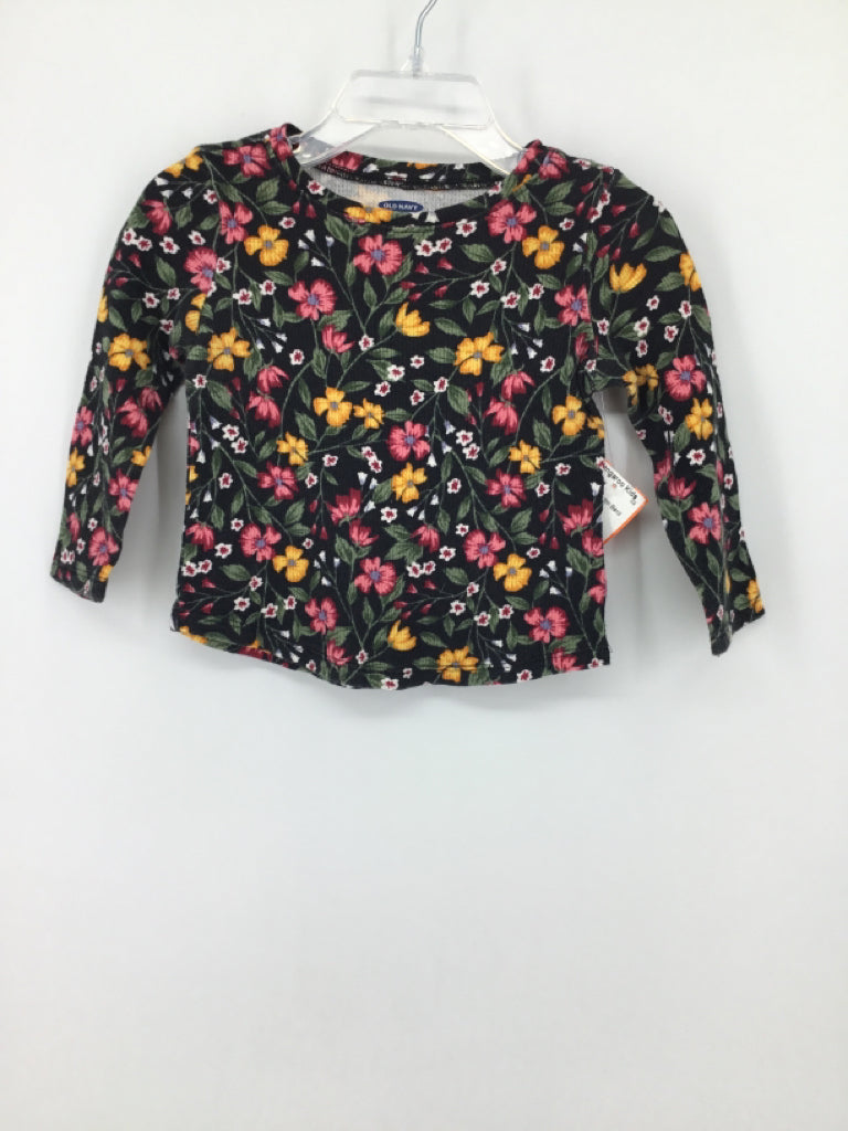 Old Navy Child Size 18-24 Months Black T-shirt - girls