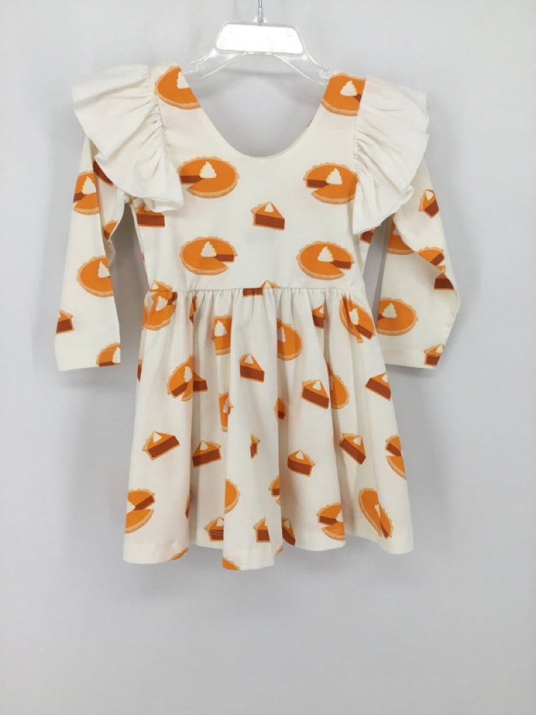 Monica + Andy Child Size 2 Orange Halloween Dress