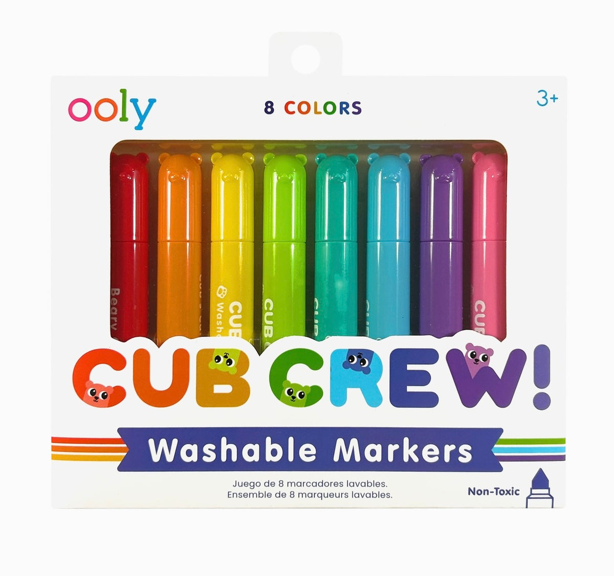 Ooly - Cub Crew Markers (Set of 8)