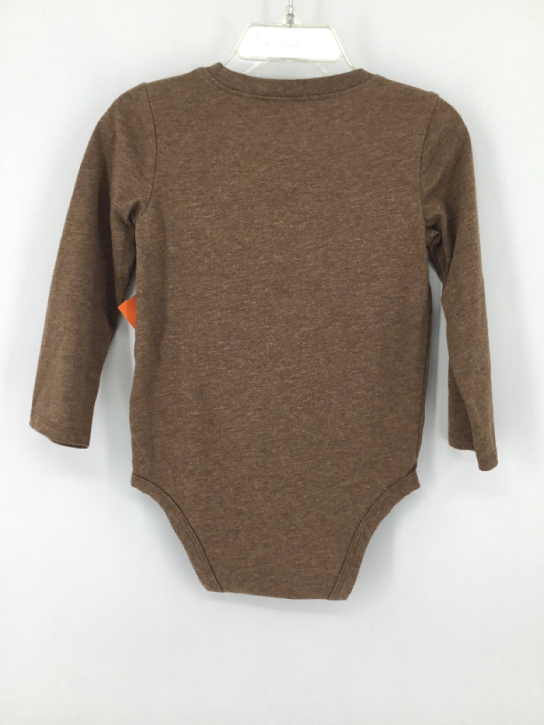 Carter's Child Size 24 Months Brown Onesie