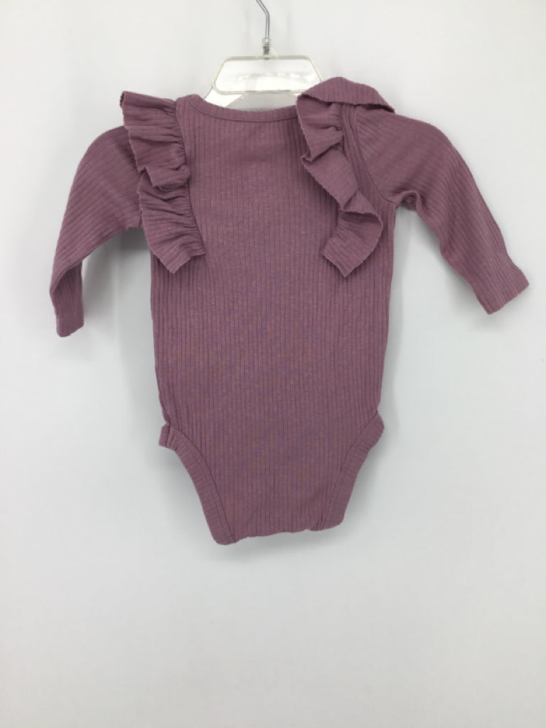 Cat & Jack Child Size 0-3 Months Purple Onesie