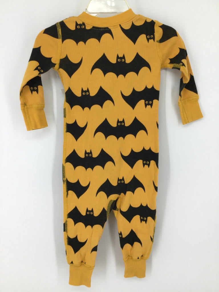Hanna Andersson Child Size 6-12 Months Yellow Halloween Pajamas