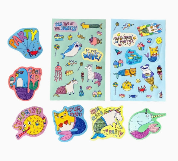 Ooly - Scented Scratch Stickers (Mermaid to Party)