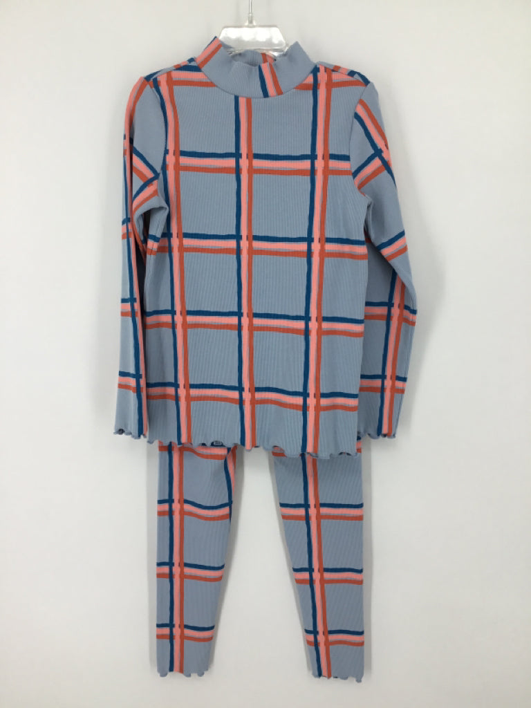 Tea Child Size 7 Blue Outfit - girls