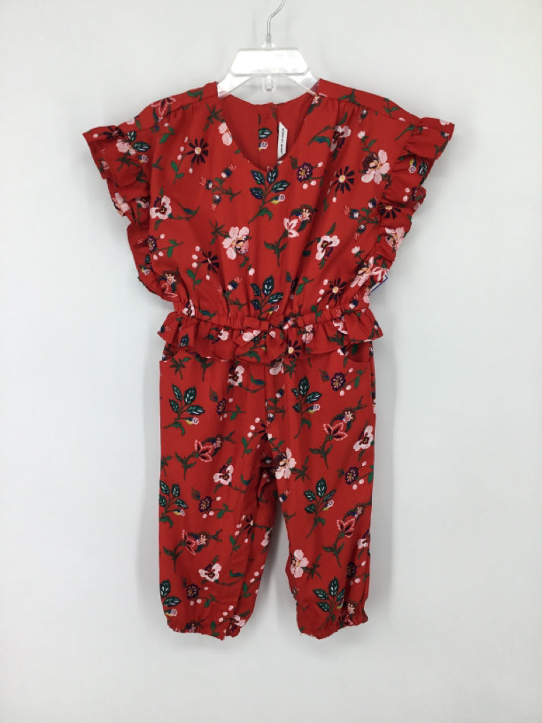 Janie and Jack Child Size 18-24 Months Red Outfit - girls