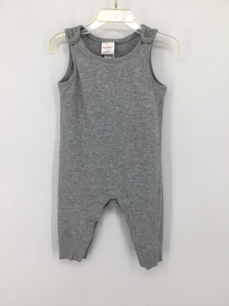 Hanna Andersson Child Size 6-12 Months Gray Solid Outfit - boys