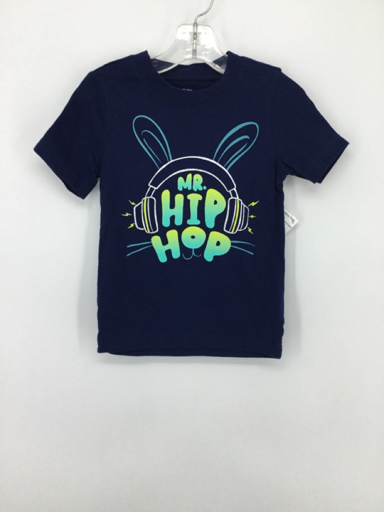 Just One You Made by Carters Child Size 2 Navy Easter T-Shirt