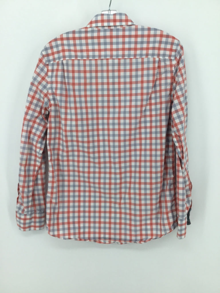Crewcuts Child Size 12 Pink Checkered Shirt - boys