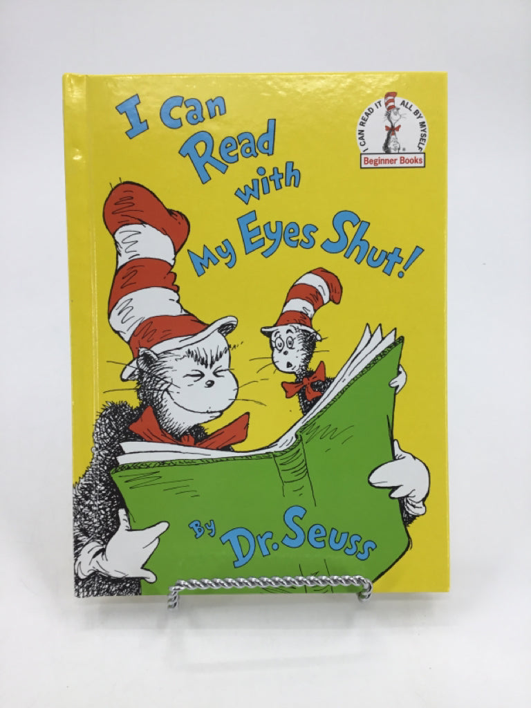 Dr. Seuss I Can Read with My Eyes Shut Hardback Book