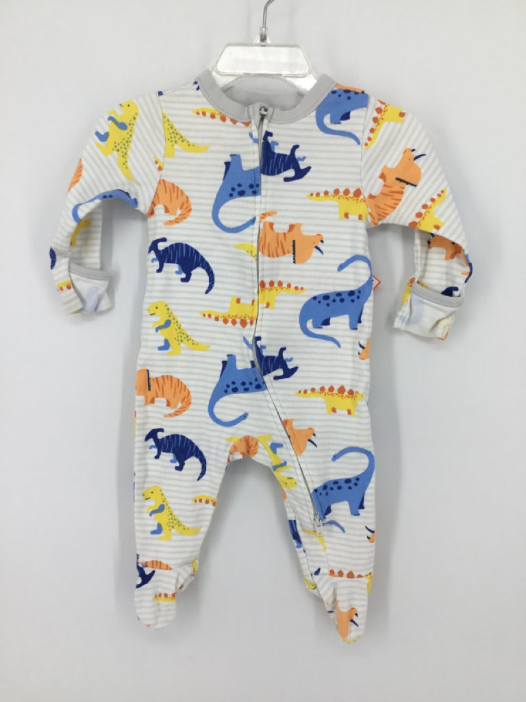Old Navy Child Size 3-6 Months Blue Sleepers
