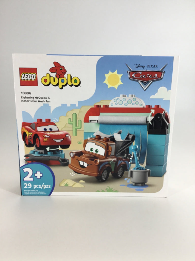 Lego Duplo Lightning McQueen & Mater's Car Wash Fun #10996 - 29 pcs