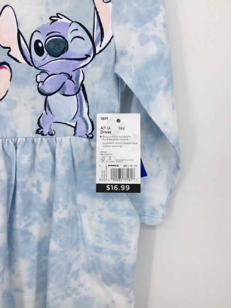 jumping beans + Disney Child Size 18 Months Blue Dress - girls