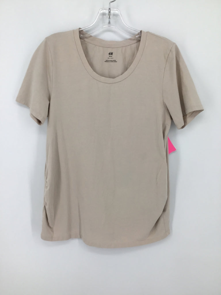 H & M Size L Cotton Blend Top