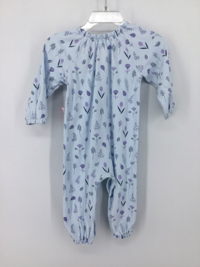 Feather Baby Child Size 9-12 Months Blue Outfit - girls