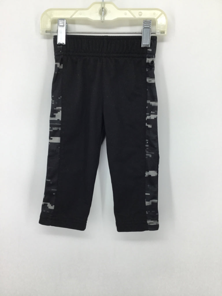 brandless Child Size 12 Months Black Solid Pants - boys