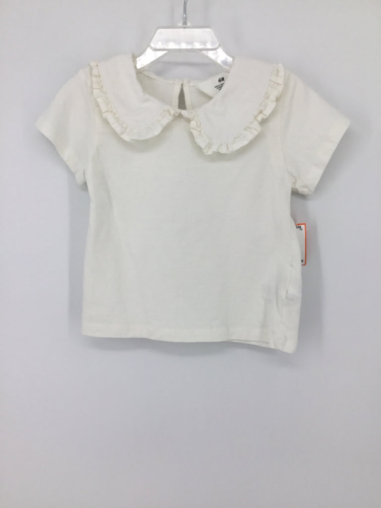 H & M Child Size 2 White Shirt - girls