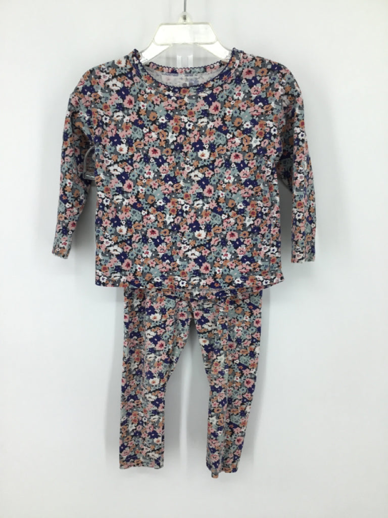 Holley + Sage Child Size 2 Multi-Color Outfit - girls