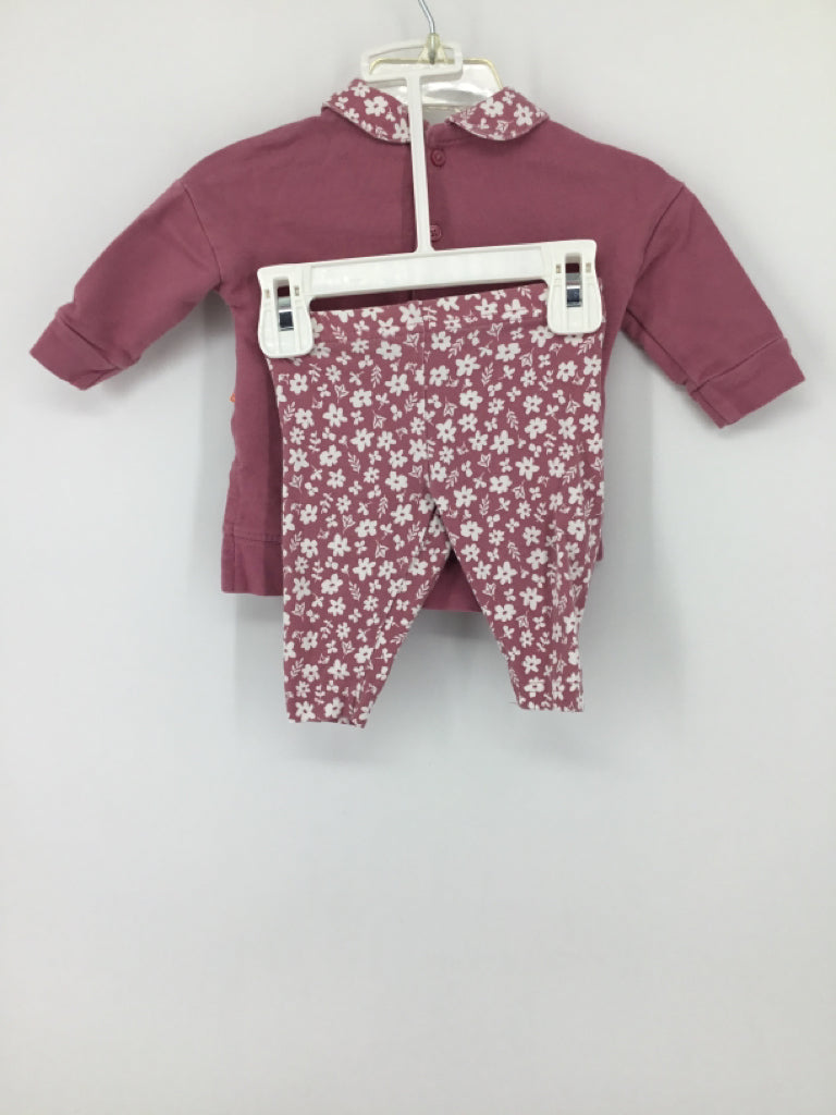 Just One You Made by Carters Child Size 3 Months Pink Outfit - girls