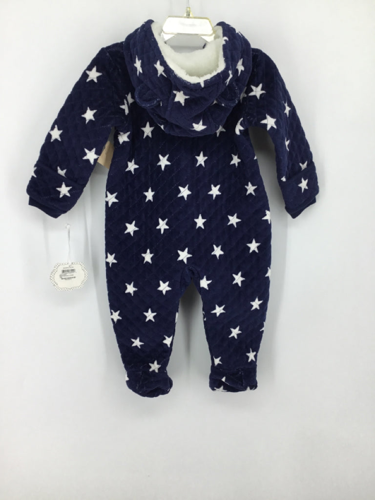 Nordstrom Child Size 12 Months Blue Stars Outerwear - boys