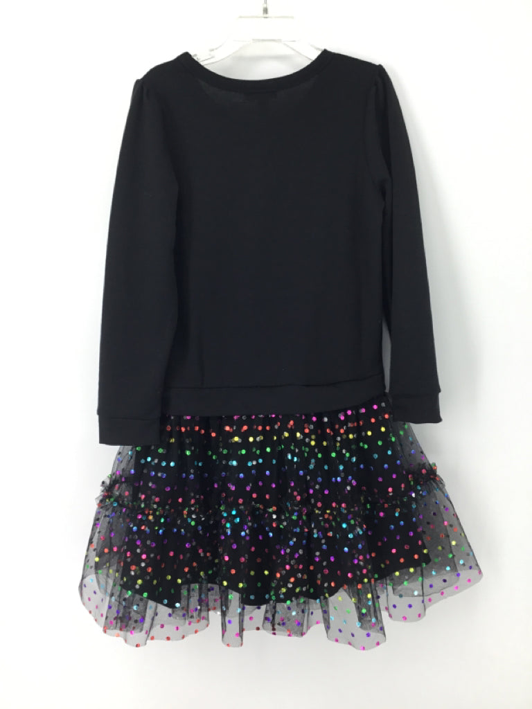 Zunie Child Size 6 Black Christmas Dress